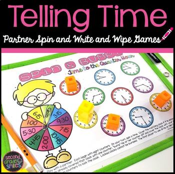 Preview of Telling Time Games (Clock Games)