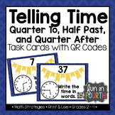 Telling Time: Quarter To, Half Past, Quarter After Task Ca