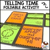 Telling Time 2nd Grade Activity | Review Foldable