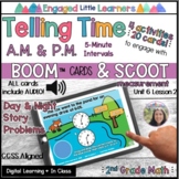 Telling Time AM & PM Mini-Bundle | 5-Minute Intervals | BO