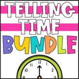 Telling Time Activities Bundle for 2nd Grade