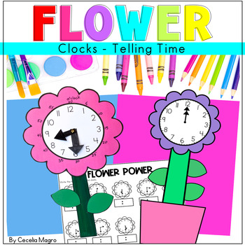 Preview of Telling Time Activities Clock Craft