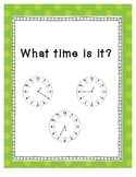 Telling Time Activities