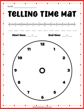 Telling Time Activity Set by Sarah Lyn Gay | TPT