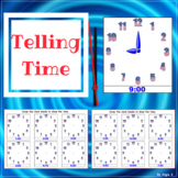 Telling Time Activity for Independence Day