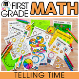Telling Time Anchor Chart, Worksheets 1st Grade, Craft, Sl