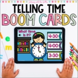 Telling Time BOOM Cards | Digital Task Cards for Distance 