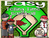 Telling Time Baseball (Hour & Half Hour)