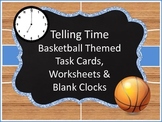 Telling Time Basketball Themed