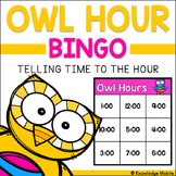 Telling Time Bingo - Owl Hour - Telling Time to the Neares