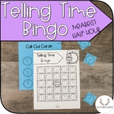 Telling Time Bingo (To the nearest half hour)