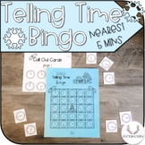 Telling Time Bingo (Nearest 5 Mins)- Winter Edition