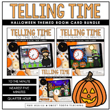Telling Time Boom Card™ Bundle- Nearest Minute, Five Minut