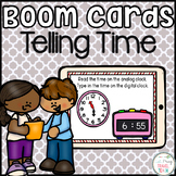 Telling Time Boom Cards