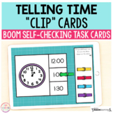 Telling Time Boom Cards™ | Digital Task Cards