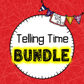 Preview of Telling Time Bundle