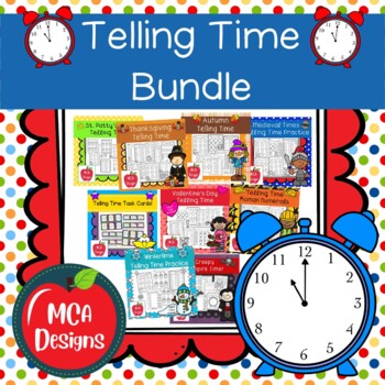 Preview of Telling Time Bundle