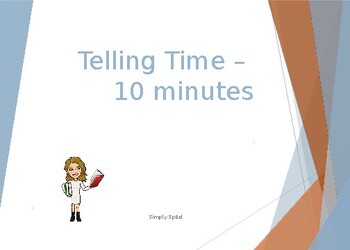 Preview of Telling Time - By 10 Minutes