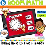 Telling Time By The Minute Digital | Boom Cards