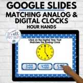 Telling Time By the Hour Matching Analog and Digital Clock