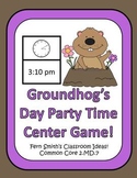 Groundhog Day Party Time Center For Telling Time