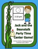 Telling Time with Jack and the Beanstalk's Party Time Center Game