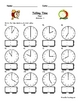 Telling Time Clock Worksheet - To The Hour by Have Fun Teaching | TpT