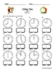 Telling Time Clock Worksheet - To The Hour by Have Fun Teaching | TpT