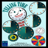 Telling Time - Color Version Collection BUNDLE