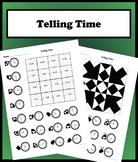 Telling Time Color Worksheet Color Worksheet