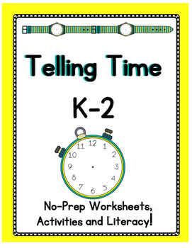 Preview of Telling Time - Complete Math Unit for Primary