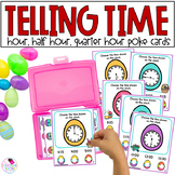 Telling Time - Analog Clocks - Easter Math - Math Task Car