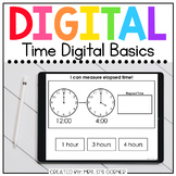Telling Time + Elapsed Time Digital Basics for Special Ed 