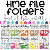 Telling Time File Folders BUNDLE for Special Education