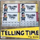 Telling Time Flip Books l 4 books in all