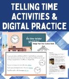 Telling Time Full Day Activities, Lesson Plans, and Slide Decks