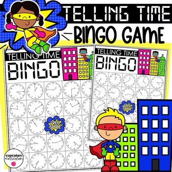 Preview of Telling Time Game