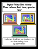 Telling Time Google Slides for Distant Learning