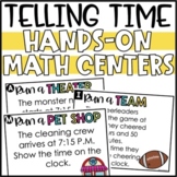 Telling Time Hands-On Math Center