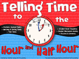 Telling Time: Hour & Half Hour