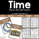 Telling Time:  Hour, Half Hour and Mixed Review