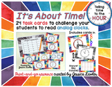 Telling Time Hour Task Cards