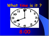 Telling Time: Hour and Half Hour
