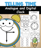 Telling Time: Introduction & Practice Pack to Digital and 