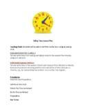 Telling Time Lesson Plan for Students with Autism