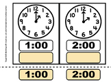 Telling Time Matching With Visual Cue: By The Hour