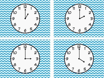 Telling Time Matching with Assessments by A Love for Teaching | TPT