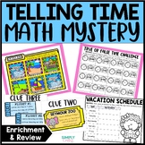 Telling Time Math Mystery | Math Challenge | Math Enrichme