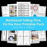 Telling Time: On the Hour Printable Pack