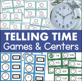 Telling Time Games Centers Activities Reading a Clock Acti